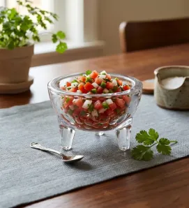 Mini Molcajete Plástico Transparente Cristal Abastecedora Mercantil