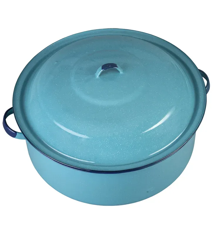 Budinera peltre Cinsa No. 42 con tapa – 42 cm / 22.5 L