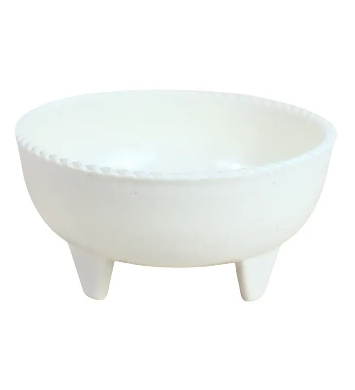 Molcajete Salsero Plástico Blanco 300ml – Abastecedora Mercantil