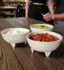 Molcajete Salsero Plástico Blanco 300ml – Abastecedora Mercantil