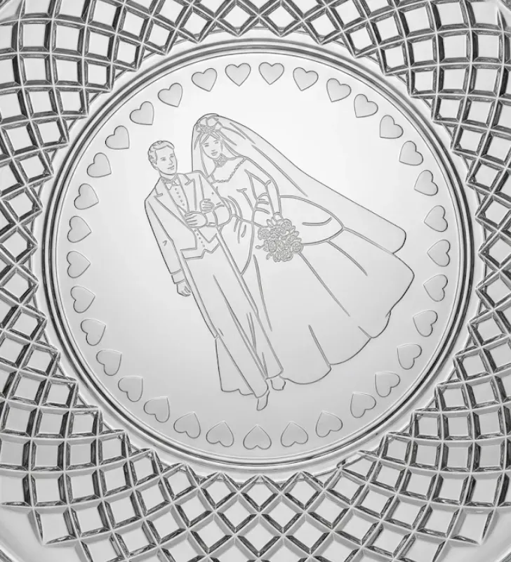 Panera Plástica Transparente Tejida Boda Recuerdo Eventos