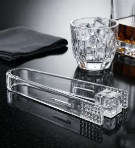 Pinzas para Hielo Plásticas Transparente Cristal – Abastecedora Mercantil