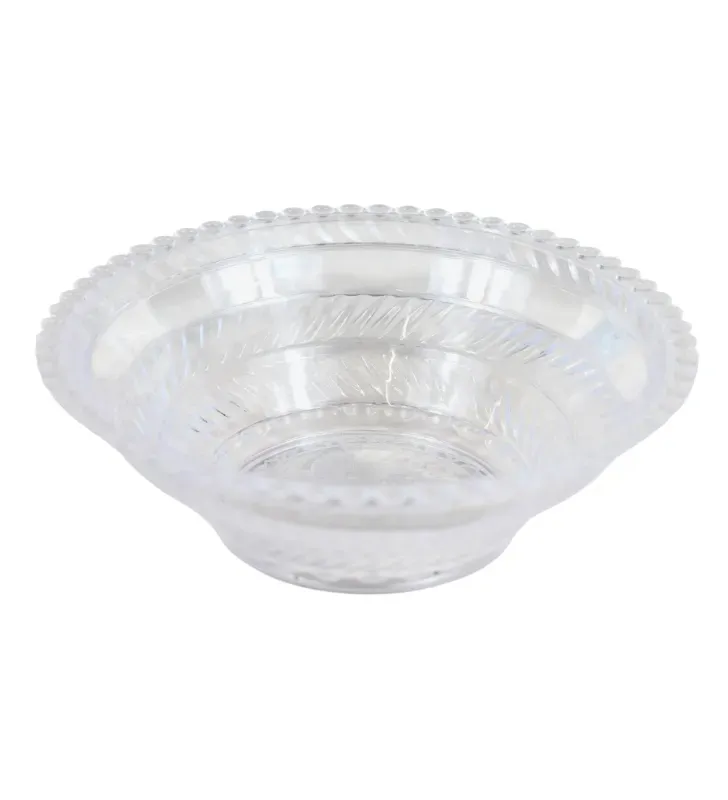 Salsera Plástica Transparente Cristal Angelito – Abastecedora Mercantil