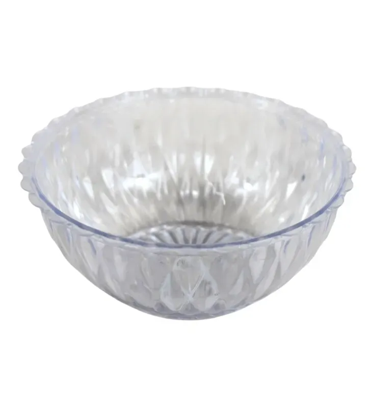 Salsera Plástica Transparente Cristal Prisma – Abastecedora Mercantil