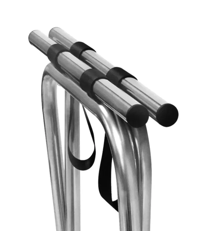 Soporte de Tijera Cromado para Charolas 52cm – Travessa