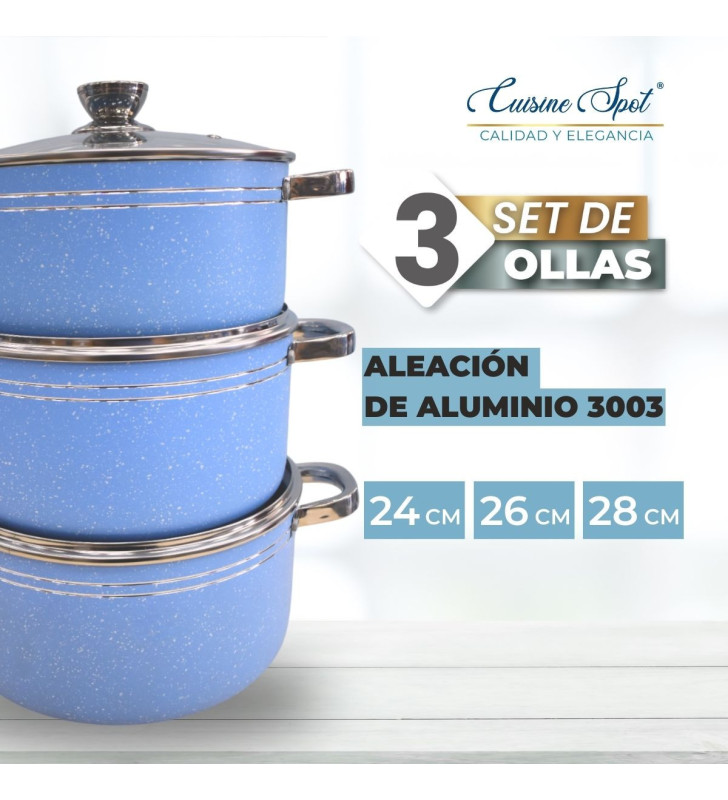 AHU-CY2439 OLLA ALTA AZUL-CUISINE SPOT