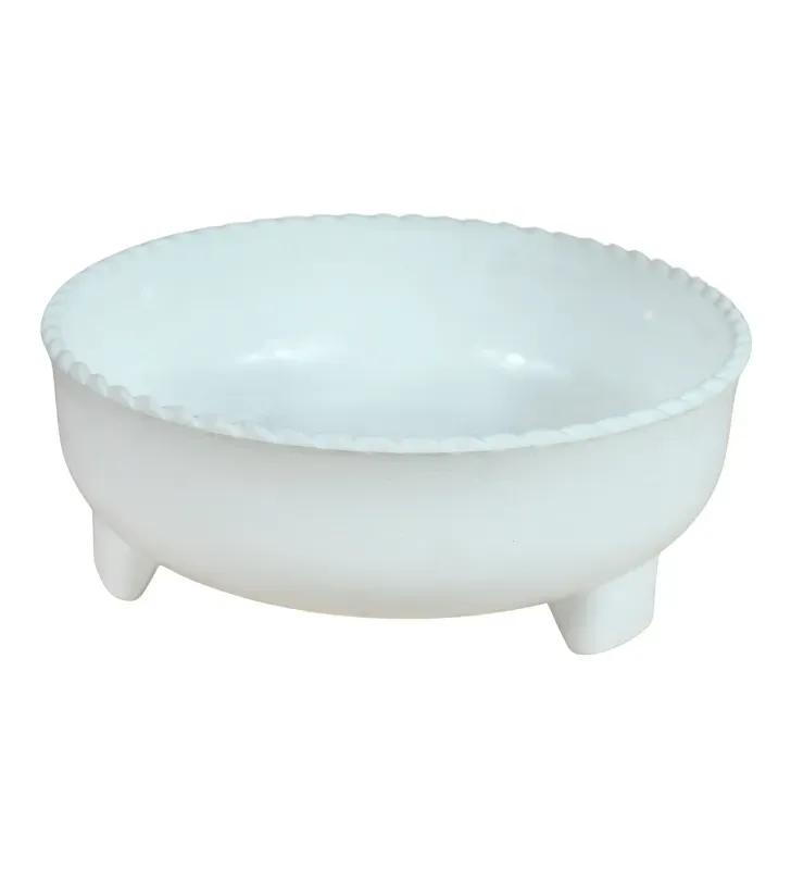 Molcajete Grande de Plástico Blanco – Abastecedora Mercantil