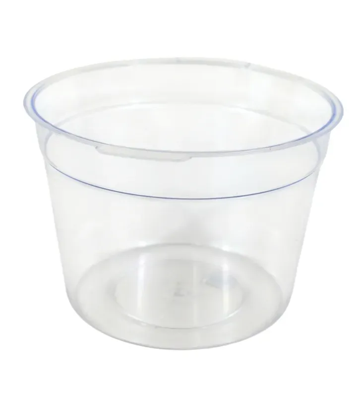 Hielera Plástica Transparente Lisa Cristal – Abastecedora Mercantil