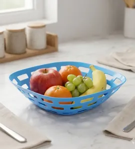 Frutero Plástico de Mesa Calado Cuadrado – Abastecedora Mercantil