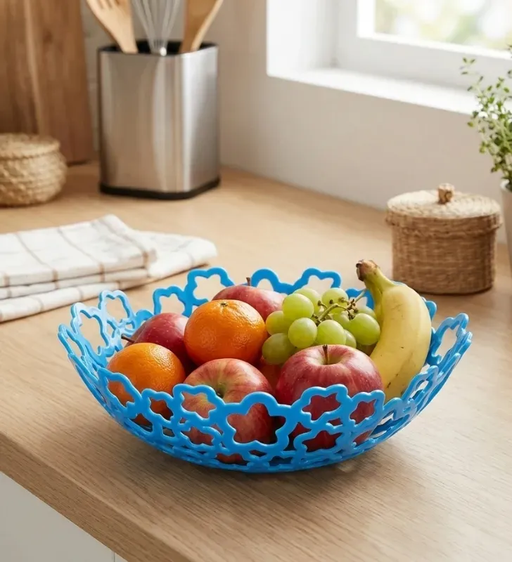 Frutero Plástico de Mesa Estrella Calado – Abastecedora Mercantil