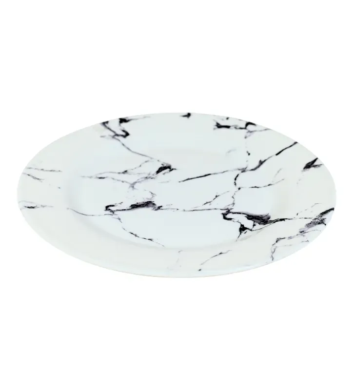 Plato Pastelero de Melamina 8" Mármol – Travessa 103-018-001