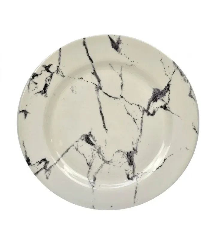 Plato Pastelero de Melamina 8" Mármol – Travessa 103-018-001