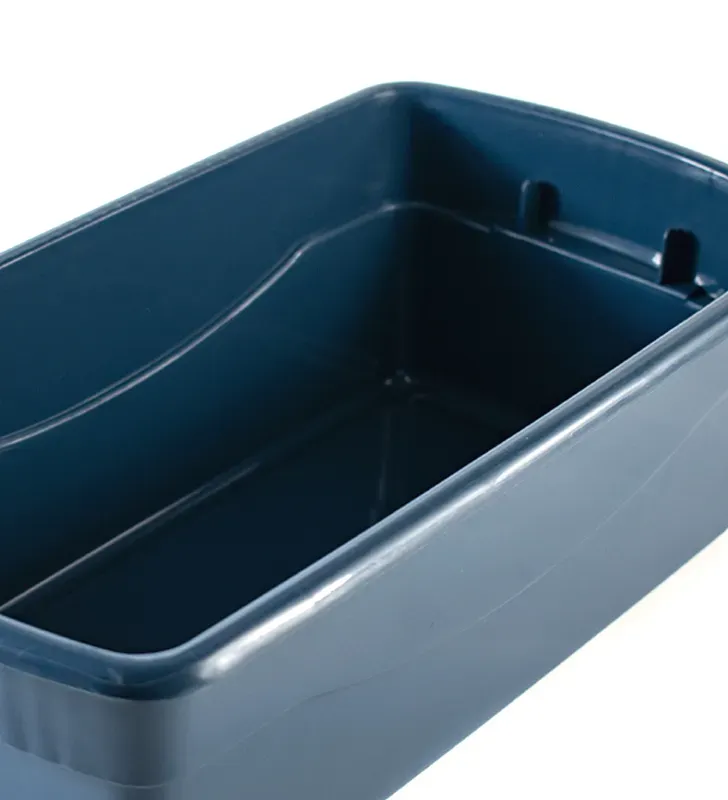 Caja zapatera Plastic Trends Miami con tapa 11 L