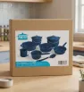 Batería de Cocina de Peltre 10 Pzas Azul Cinsa Esperanza