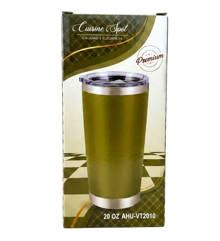Termo 20 oz Cuisine Spot – Acero Inoxidable de Colores