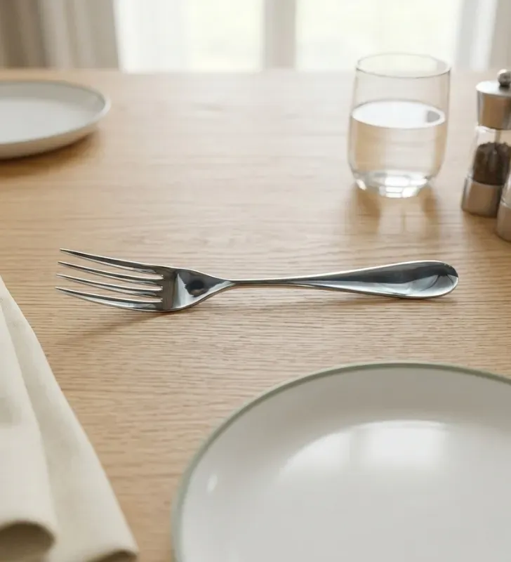 Tenedor de Mesa de Acero Inoxidable European Rivoli – Ranieri 80817