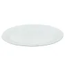 Platón Oval de Cerámica Polar Blanco 31 cm – Anfora