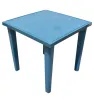Mesa cuadrada Europlast para juegos adultos – plástica portátil 75 cm
