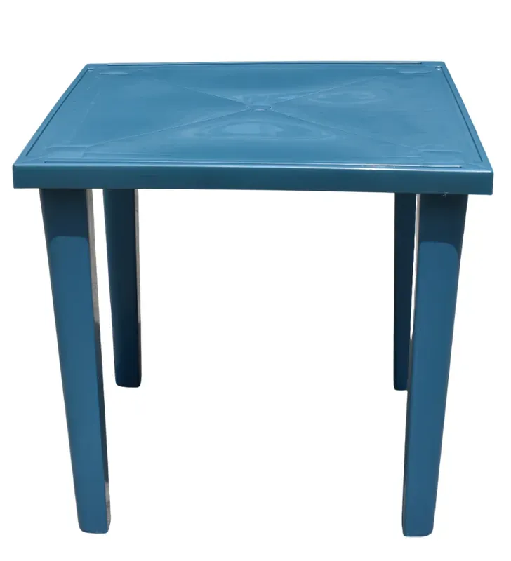 Mesa cuadrada Europlast para juegos adultos – plástica portátil 75 cm