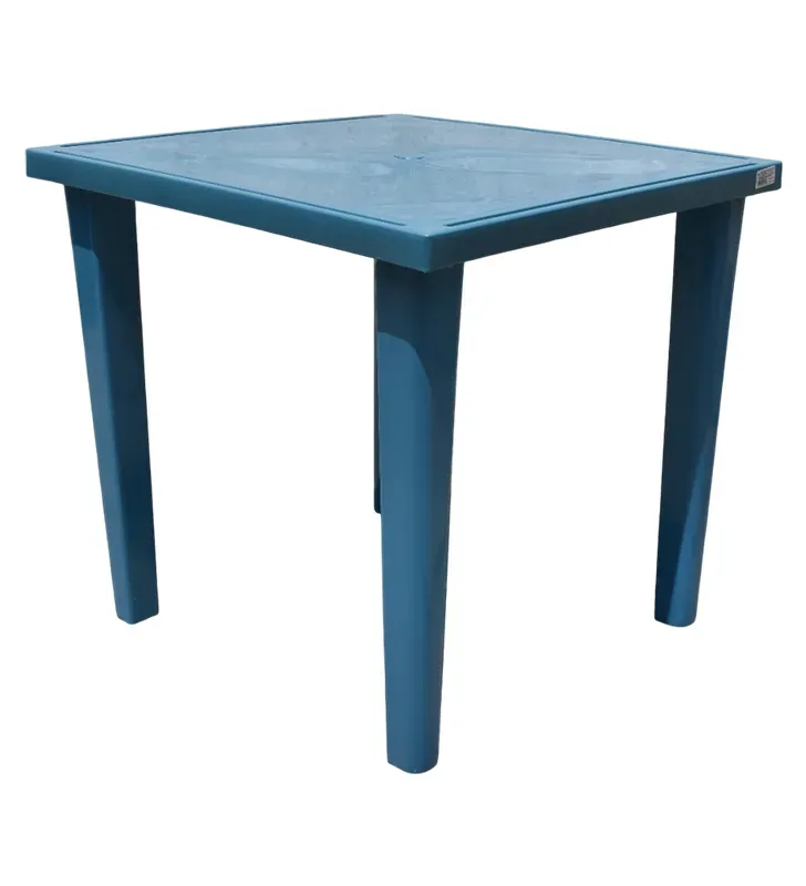 Mesa cuadrada Europlast para juegos adultos – plástica portátil 75 cm