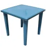 Mesa cuadrada Europlast para juegos adultos – plástica portátil 75 cm