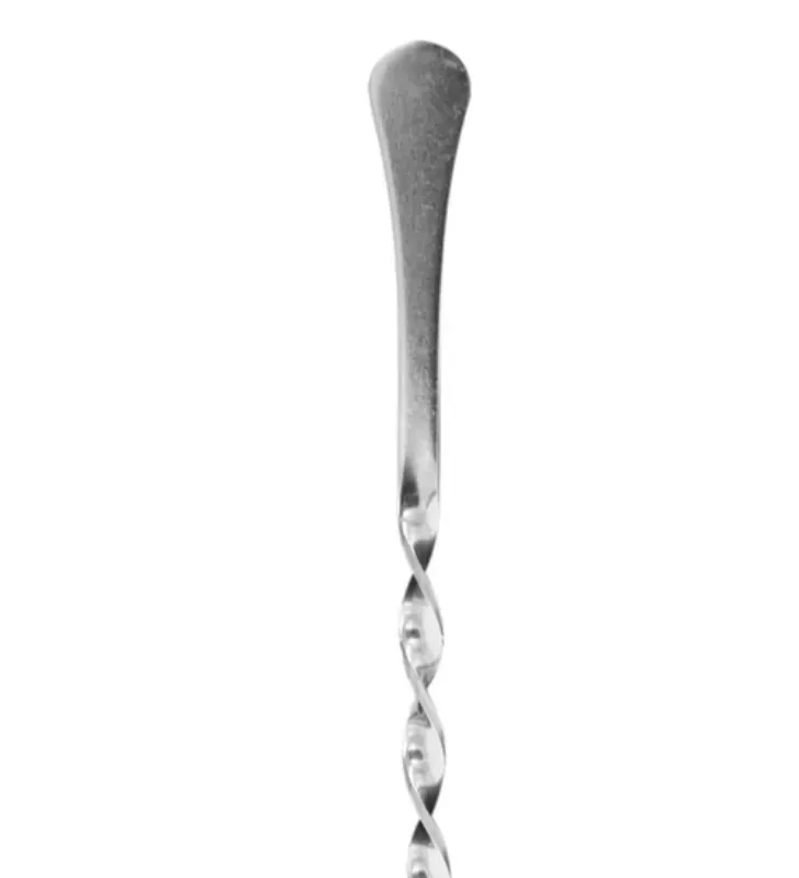 Cuchara de Bar Trenzada Toscana de Acero Inoxidable – Moven