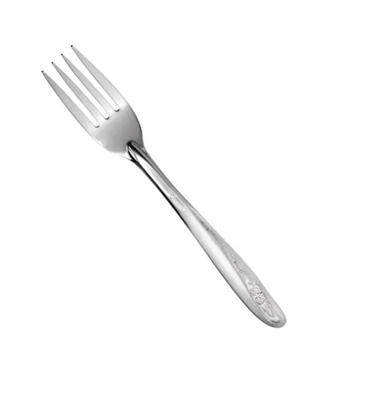 Tenedor de Mesa Jazmín-Möven | Acero Inoxidable con Grabado