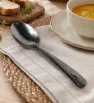 Cuchara Sopera Maya-Möven | Acero Inoxidable Grabado Tradicional