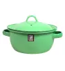 Budinera 22 de Peltre con Tapa Verde Pistache – Prodesa
