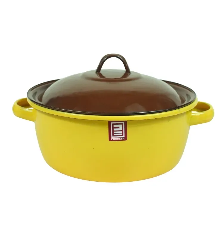 Budinera 26 de Peltre Mostaza con Tapa Café – Prodesa