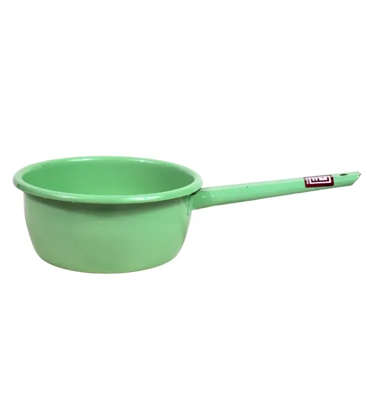 Cacerola de Peltre No. 18 Verde Pistache con Mango – Prodesa