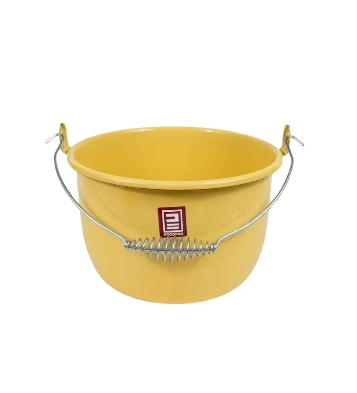 Olla de Peltre No. 22 Mostaza con Tapa Café – Prodesa