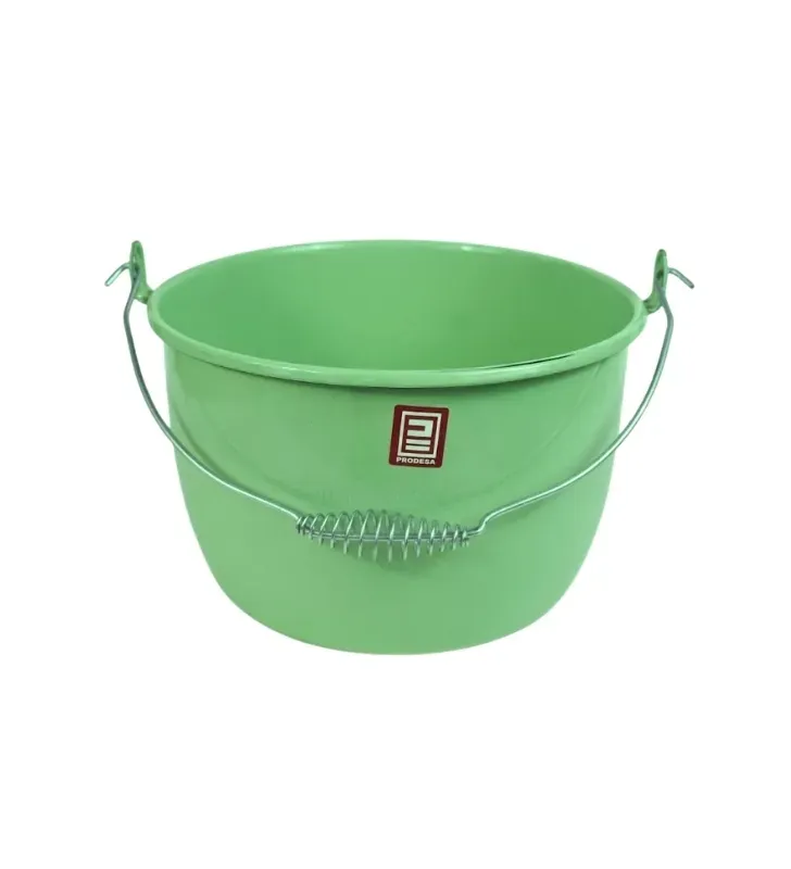Olla Convexa de Peltre No. 26 Verde Pistache con Tapa – Prodesa