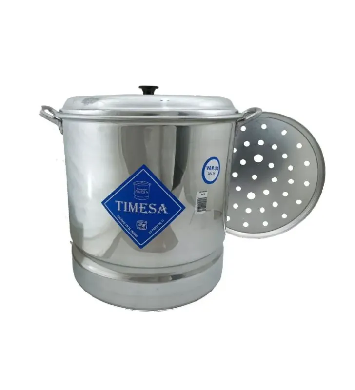 Vaporera Timesa #34 – 34 cm / 30 L Tamalera Profesional