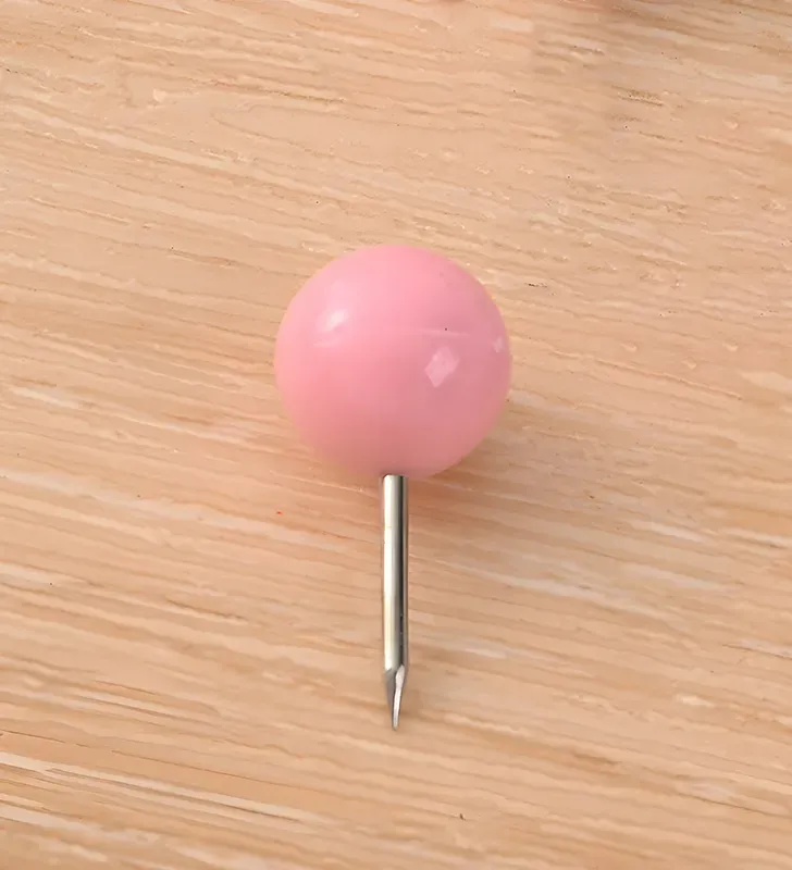 Tachuelas push‑pin de cabeza redonda colores surtidos