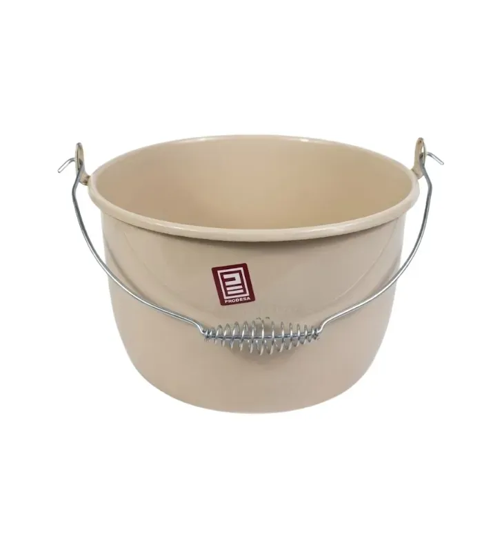 Olla Convexa de Peltre No. 26 Rosa Coral con Tapa Café – Prodesa