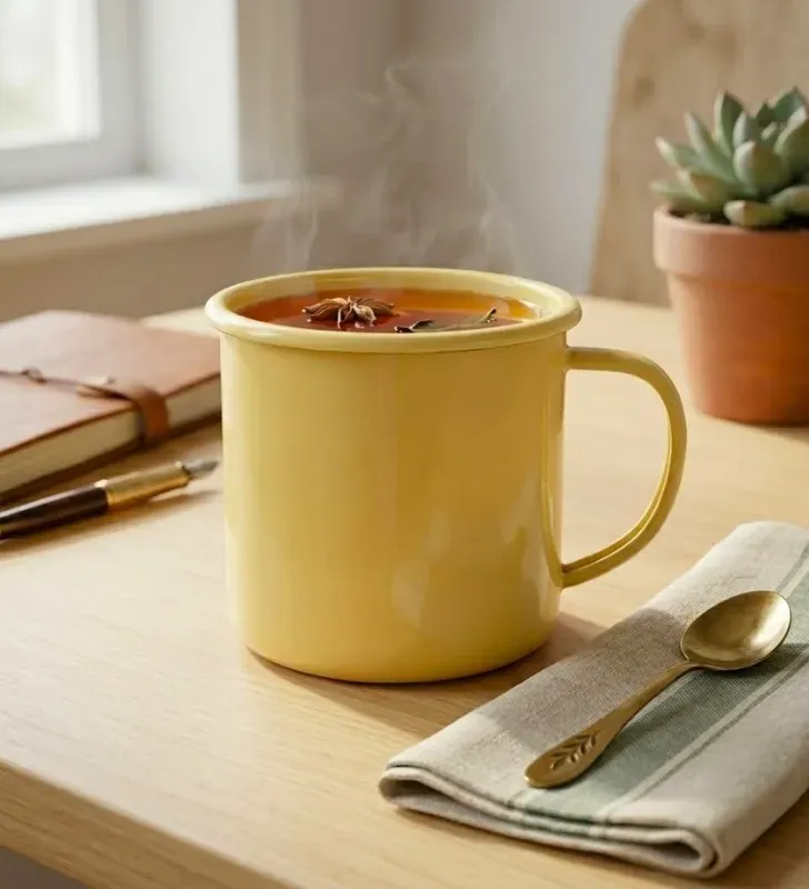 Vaso de Peltre No. 14 Mostaza con Asa – Prodesa