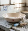 Lavamanos de Peltre 40 cm PRODESA Rosa Coral | Acero Porcelanizado