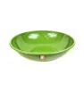 Lavamanos de Peltre 40 cm PRODESA Verde Jaspeado | Acero Porcelanizado