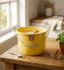 Vaso Lechero de Peltre No. 18 Mostaza con Asa – Prodesa