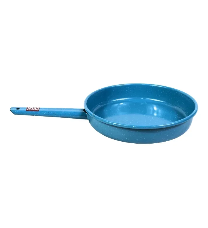 Sartén de Peltre No. 26 Azul Turquesa con Mango – Prodesa