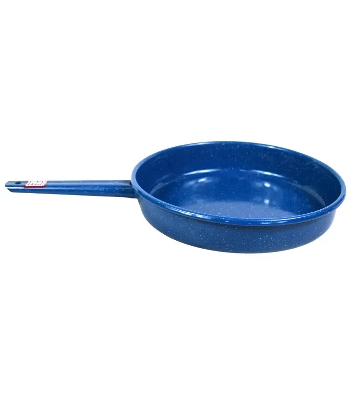 Sartén de Peltre No. 26 Azul Zafiro Jaspeado con Mango – Prodesa