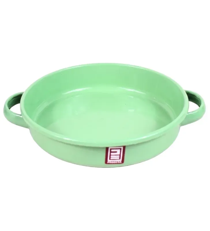 Arrocera de Peltre 24 cm PRODESA Verde Pistache | Acero Porcelanizado