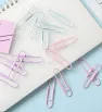 Clips metálicos pastel – binder clips suaves