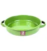 Arrocera de Peltre 24 cm PRODESA Verde Jaspeado | Acero Porcelanizado