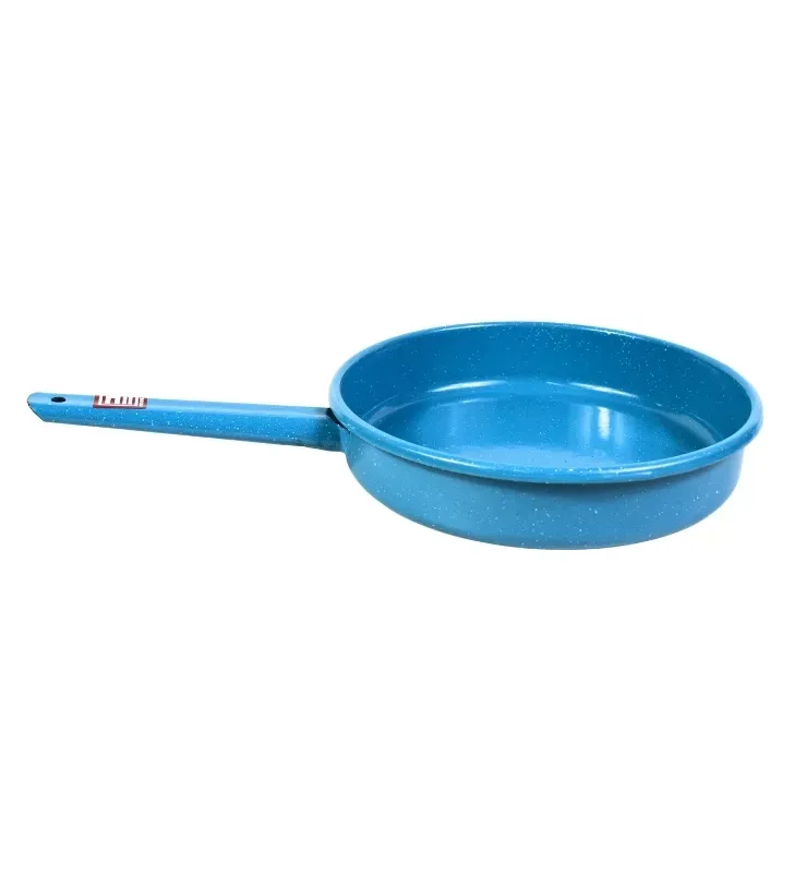 Sartén de Peltre No. 24 Azul Turquesa con Mango – Prodesa