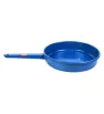 Sartén de Peltre No. 24 Azul Zafiro Jaspeado con Mango – Prodesa