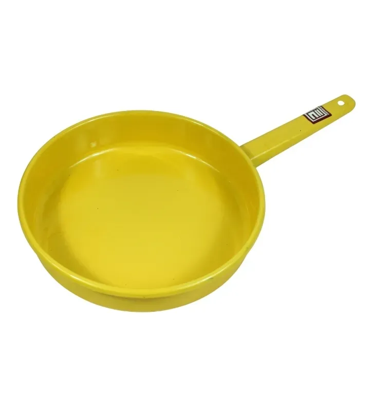 Sartén de Peltre No. 24 Mostaza con Mango – Prodesa