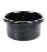 Tazón Multiusos de Peltre 250 ml Negro Moteado – Prodesa
