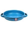 Arrocera de Peltre No. 22 Azul Turquesa con Asas – Prodesa
